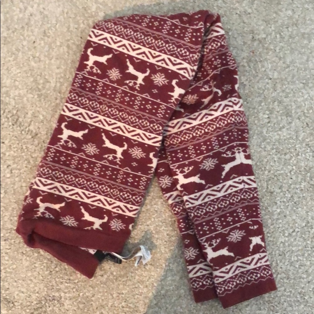 Forever 21 reindeer Christmas leggings